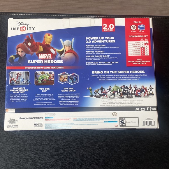 NEW - Disney Infinity Marvel Superheroes starter pack for WiiU - NRFB - Picture 6 of 8